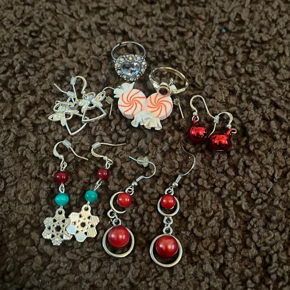 Christmas jewelry set